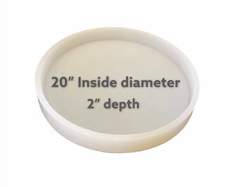 Round Resin Mould, Silicone Clock Mold, Epoxy Mold