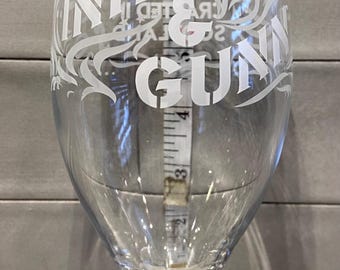 Kielich do piwa Innis & Gunn z białym napisem