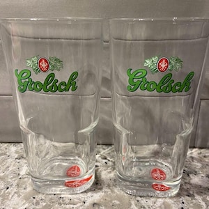 Set mit 2 Grolsch Gläser