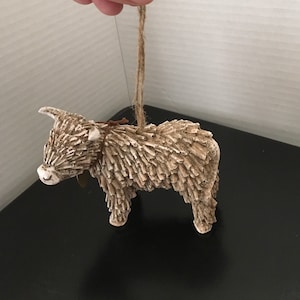 Hamish the Hanging Highland Cow