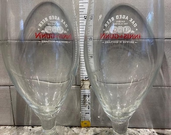Innis & Gunn branded goblet glass