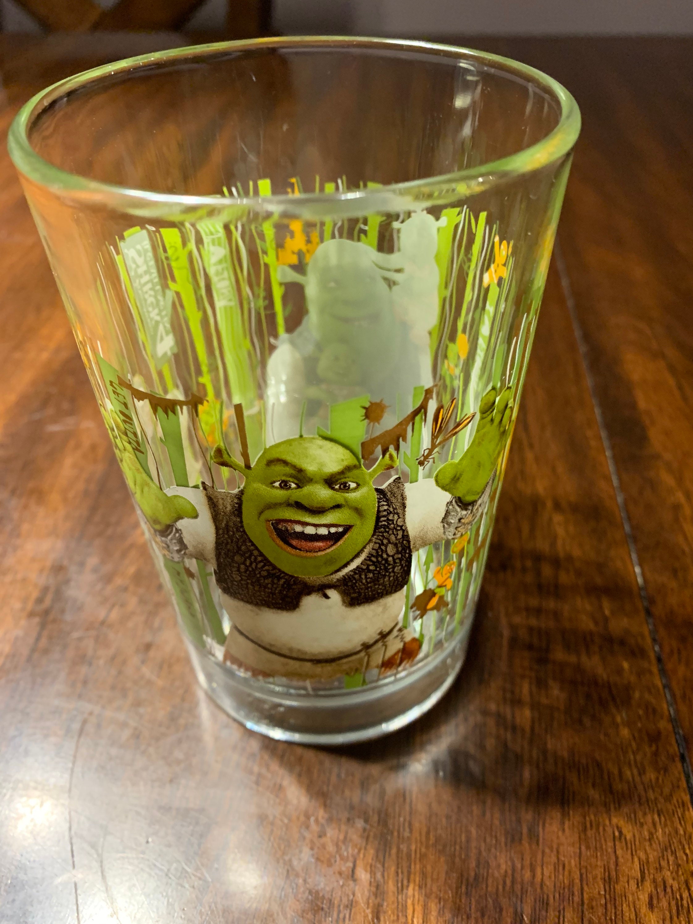 Shrek 4 Dreamworks Mcdonalds Glass Etsy Canada