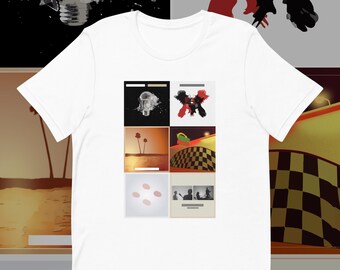 Kings of Leon Discography Unisex T shirt, 100% combed and ring-spun cotton