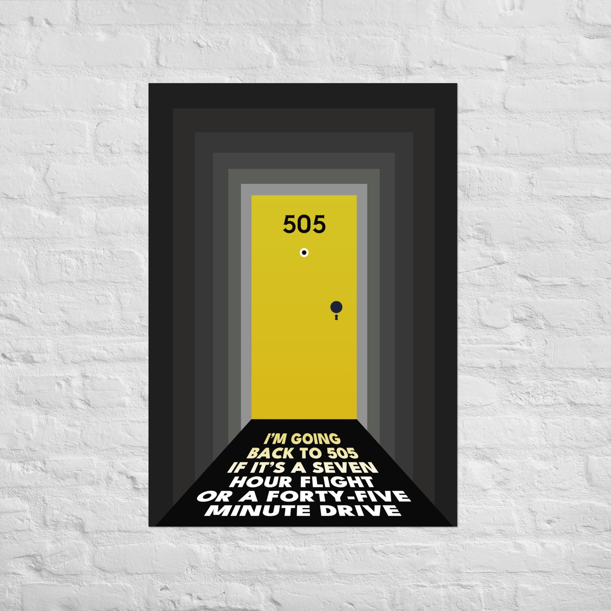 505 Favourite Worst Nightmare Poster, Arctic Monkeys | Minimalist