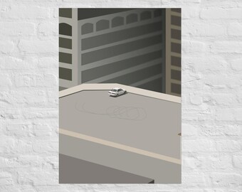 The Car Poster, Arctic Monkeys | Minimalist Professional Quality Print