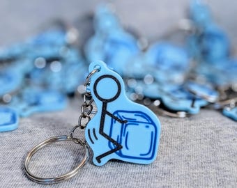 F*ck ICE 3D printed keychain