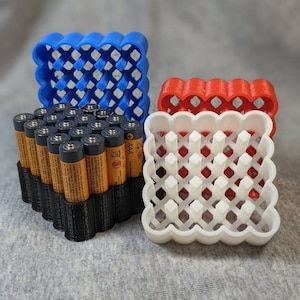 AAA Battery holder / organizer - 3D printed