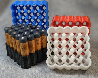 AAA Battery holder / organizer - 3D printed