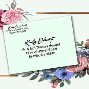 Guest Address Labels, Wedding Guest Labels for Invitation, Guest Address Stickers for Wedding, Wedding Address Tags for Guests