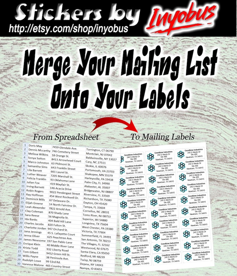 Return Address Label with Logo, Buy 2 Get 1 Free, Return address labels small business White or Transparent Custom Stickers image 6