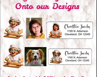 Custom Photo Upgrade for InyobusDesigns labels