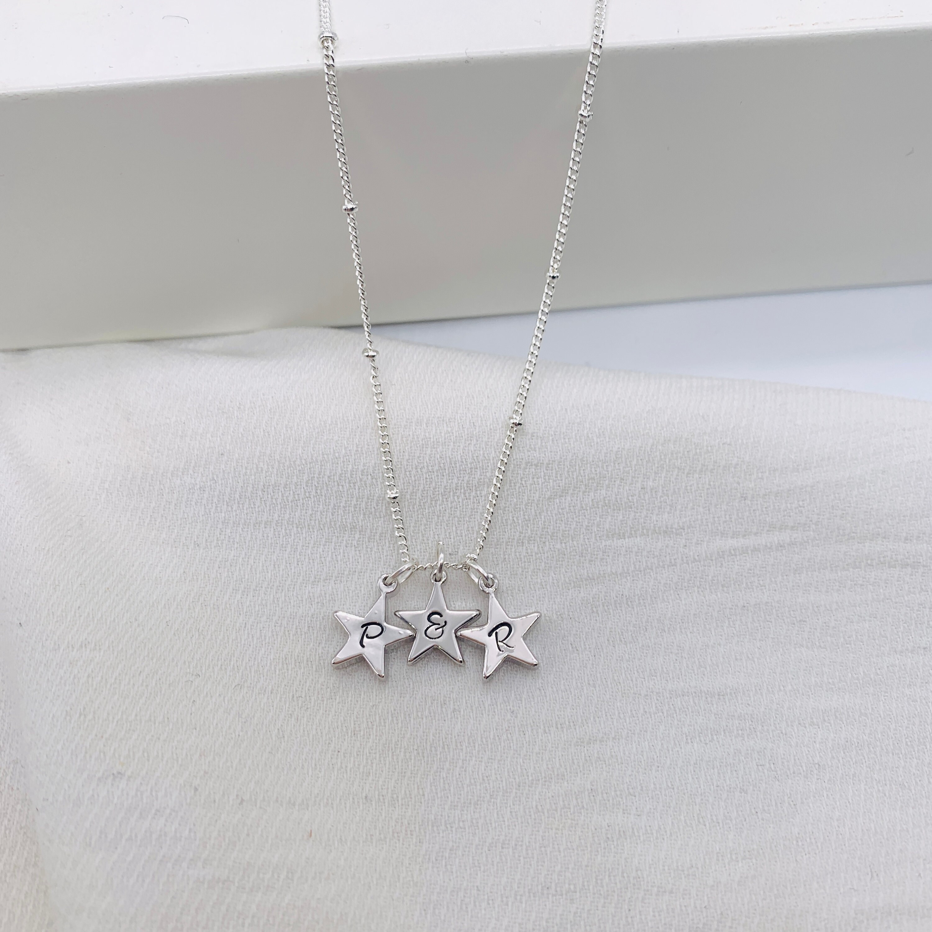 Initial star deals necklace