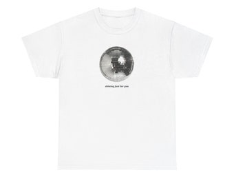 Taylor Swift Mirrorball Shining Just For You Unisex Heavy Cotton Tee Graphic T shirt Baby Tee