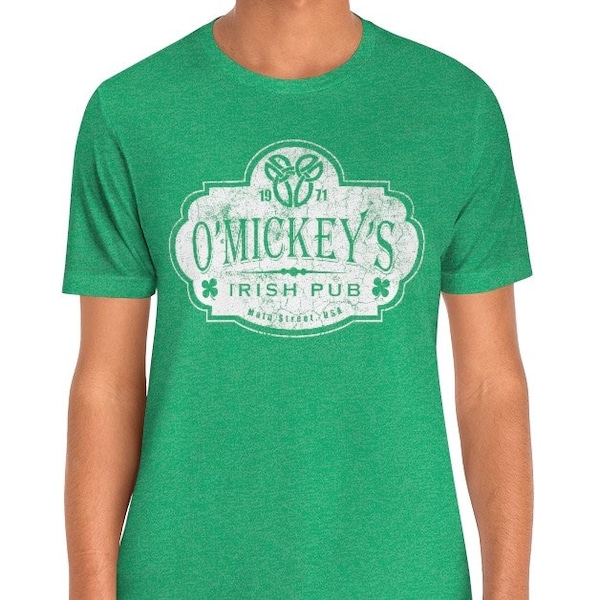 O'Mickey's Irish Pub, Distressed Disney St. Patrick's Day shirt, Disney Irish Shirt, Disney pub