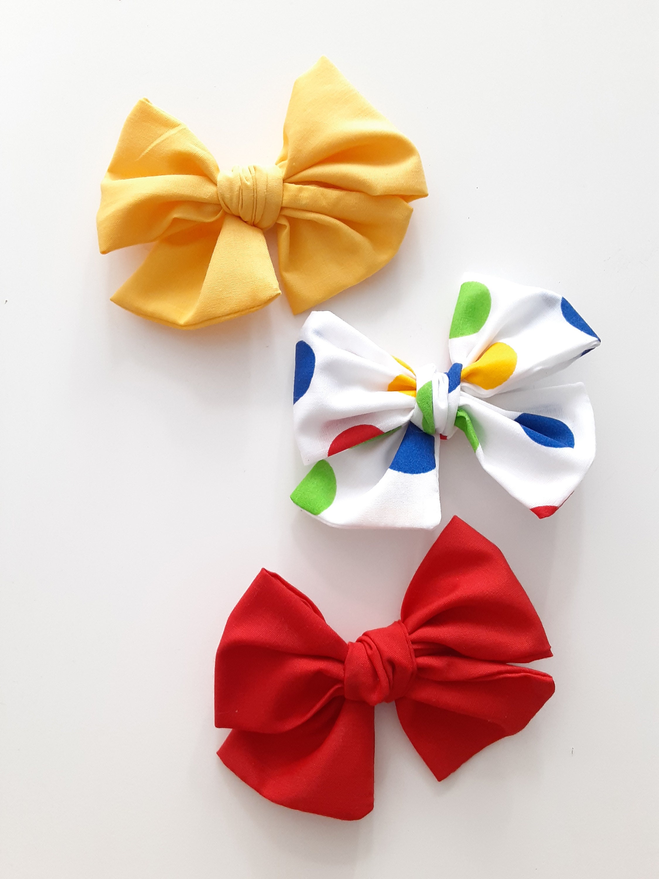 Dog Girl Hair Bows White Dog Bows Select your favorite Etsy