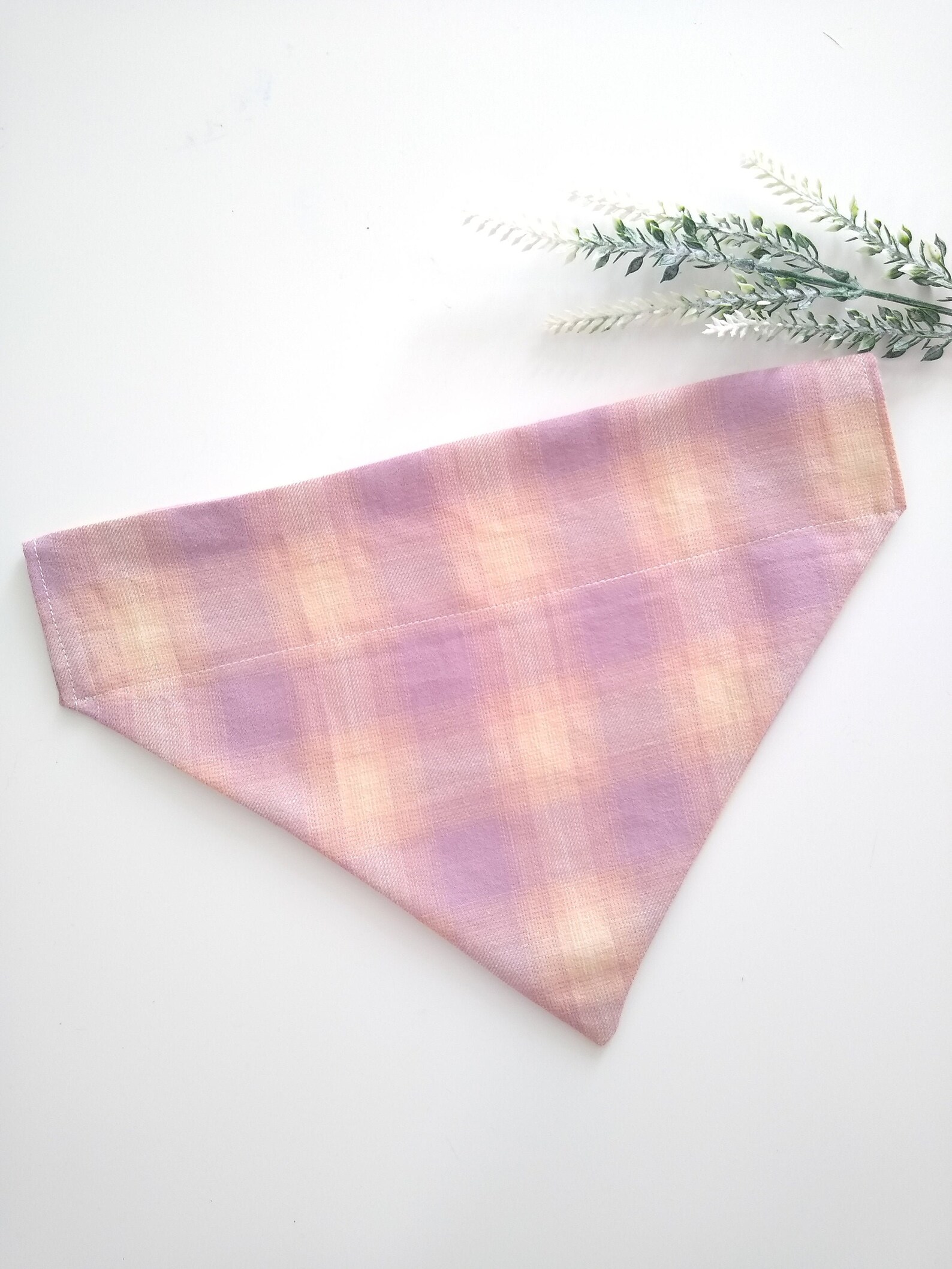 Baby Blue Dog Bandana Over the Collar Solid Color Reversible Etsy