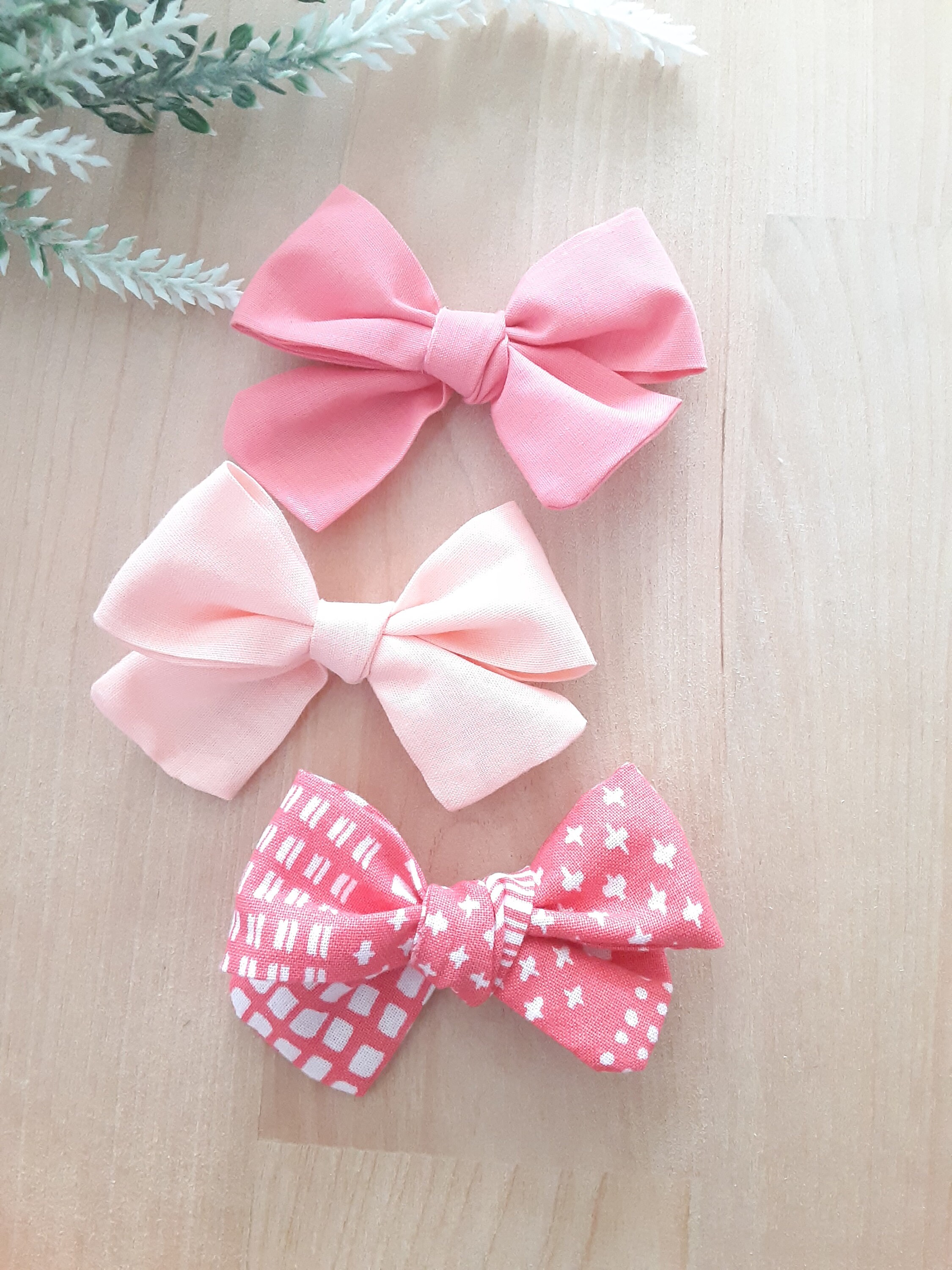 Pfirsich Hund Bögen Hund Bögen mit Clip rosa Hund Etsy