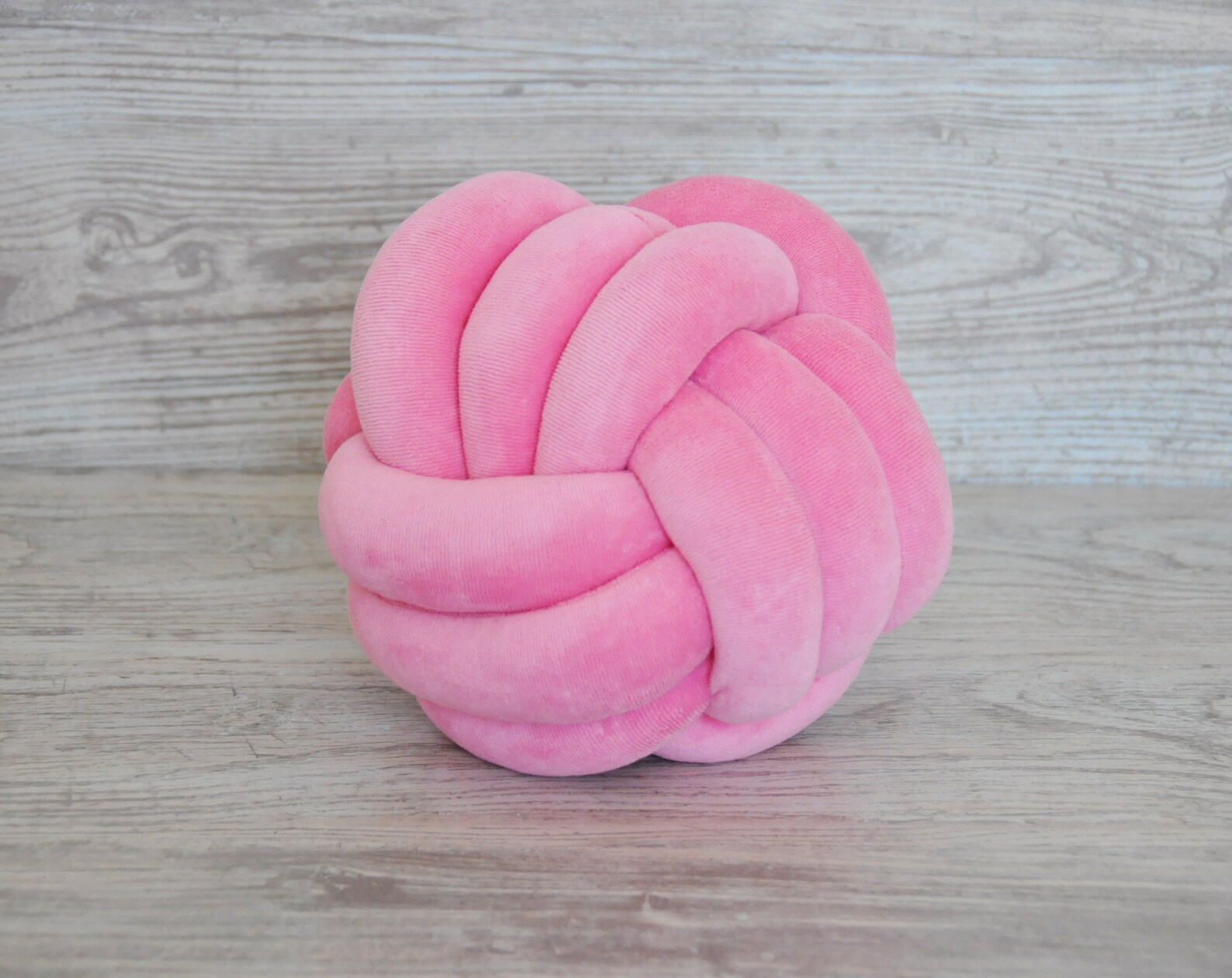 monkey fist knot pillow