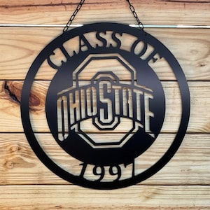 Ohio State Buckeyes Football - Personalized Signs - THE OSU FAN Decor -  18&quot; or 24&quot;