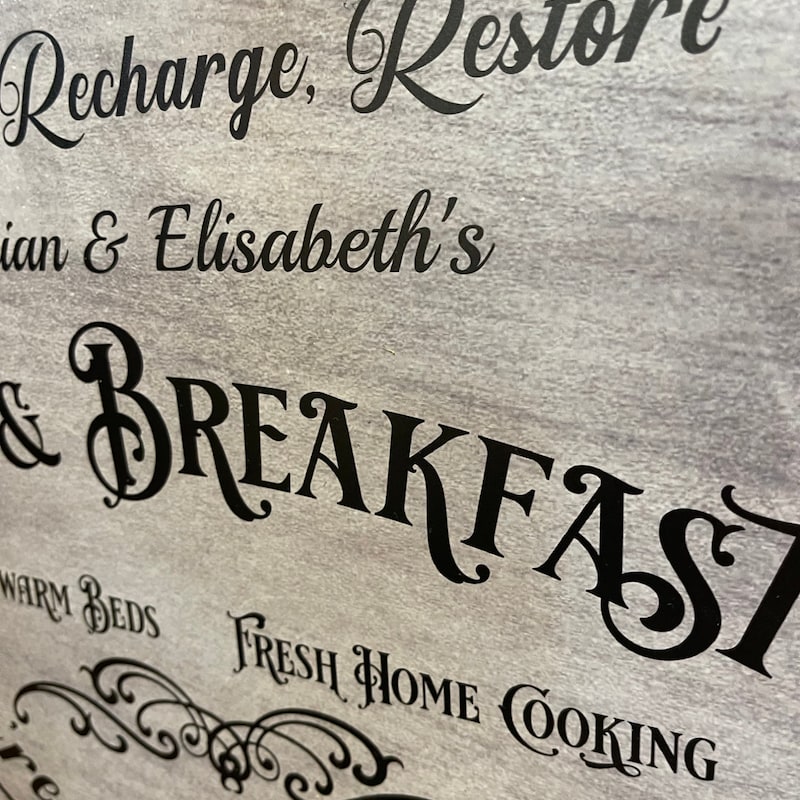 Bed and Breakfast - Etsy