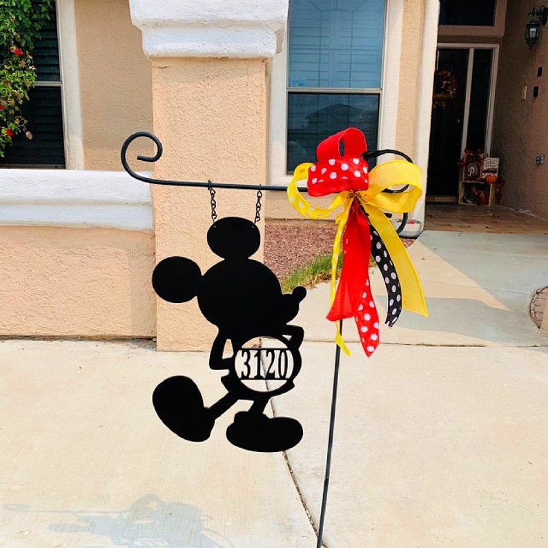 Personalized Garden Flag Mickey Mouse Inspired Gifts for Mom Birthday ...