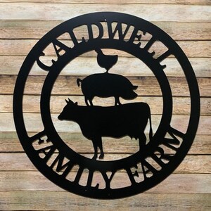 CUSTOM - 18&quot; or 24&quot; Circle Door or Wall Hanger - 2 Locations for Personalization