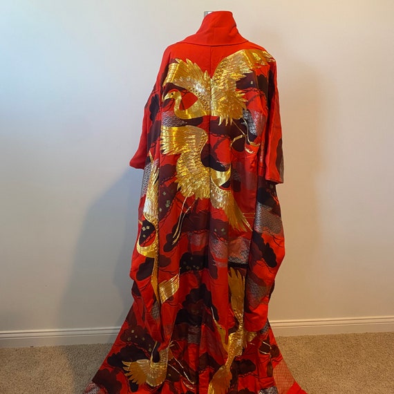 Vintage Japanese Uchikake Wedding Kimono - image 5