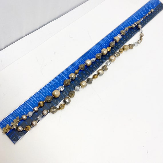 764 Vintage Vendome 2-strand Necklace, and Demari… - image 7