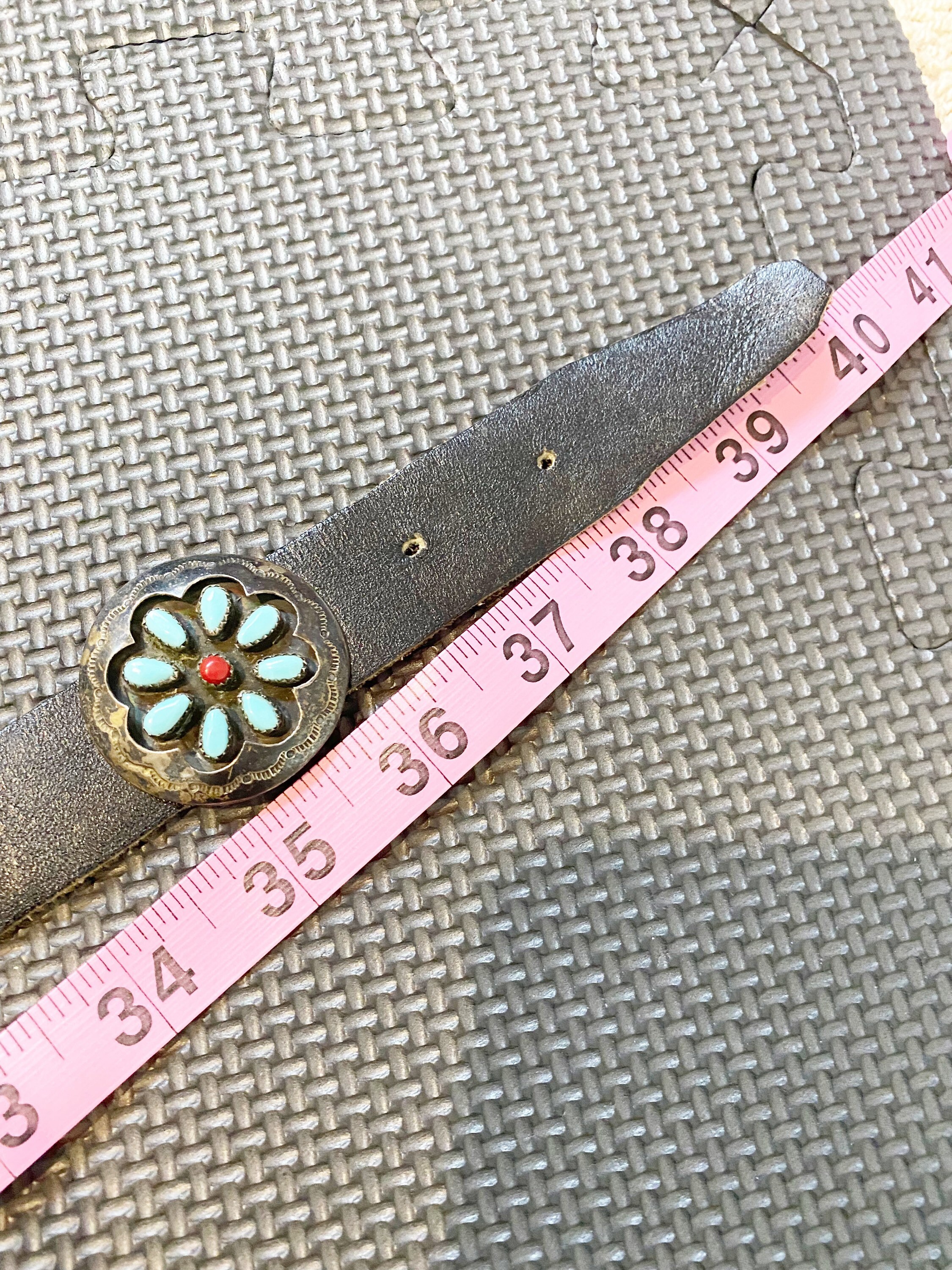 576 Vintage Zuni Tony Romansito Sterling Silver and 