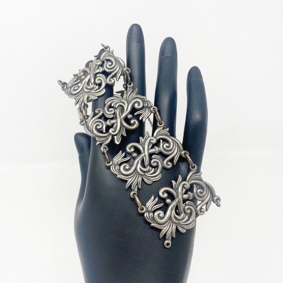 全国送料無料・イイ店 Vintage 548 441 Etsy - Bracelet Silver Mexican Castillo Los アクセサリー