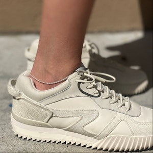 Dainty rope anklet, Sterling Silver Anklet, Body Jewelry, Ankle Bracelet, Silver, Anklets For Women, Dainty Anklet