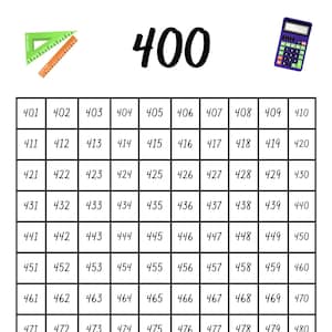 Gráfico 400 (digital, imprimible)