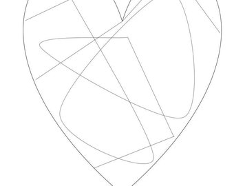Dibujos para colorear de corazones para imprimir: hojas de actividades y plantillas para niños con motivo del Día de San Valentín (descarga digital)