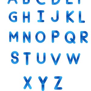 Lettere dell&#39;alfabeto (digitali, stampabili)