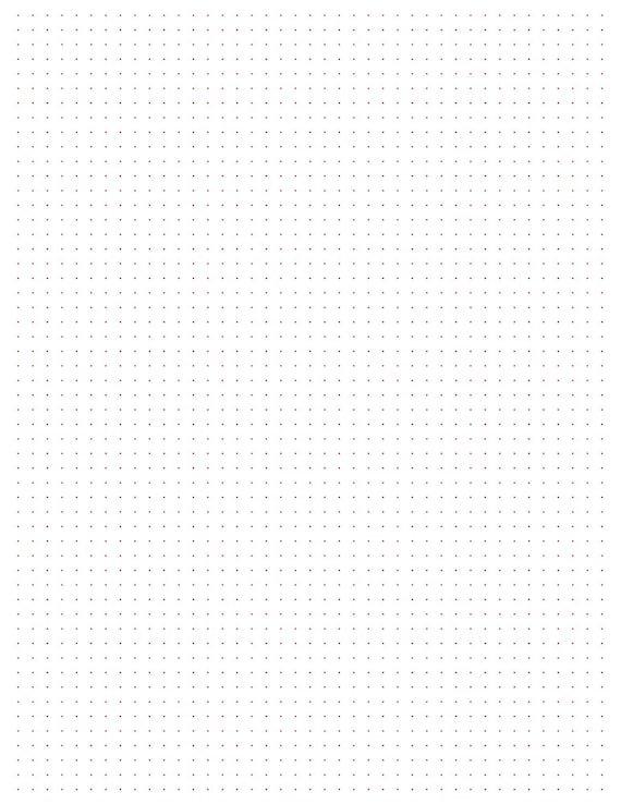 Dotted Grid Paper, 10 pages (Digital, Printable)