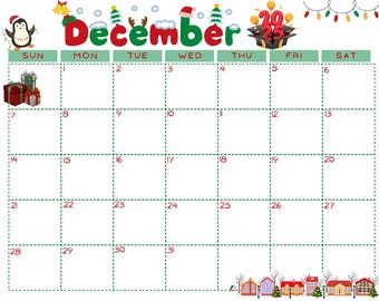 Kalender december 2025 (digitaal, afdrukbaar)