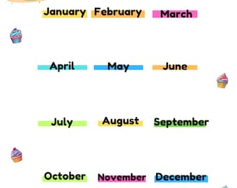 Póster de cumpleaños en el aula (digital, imprimible)