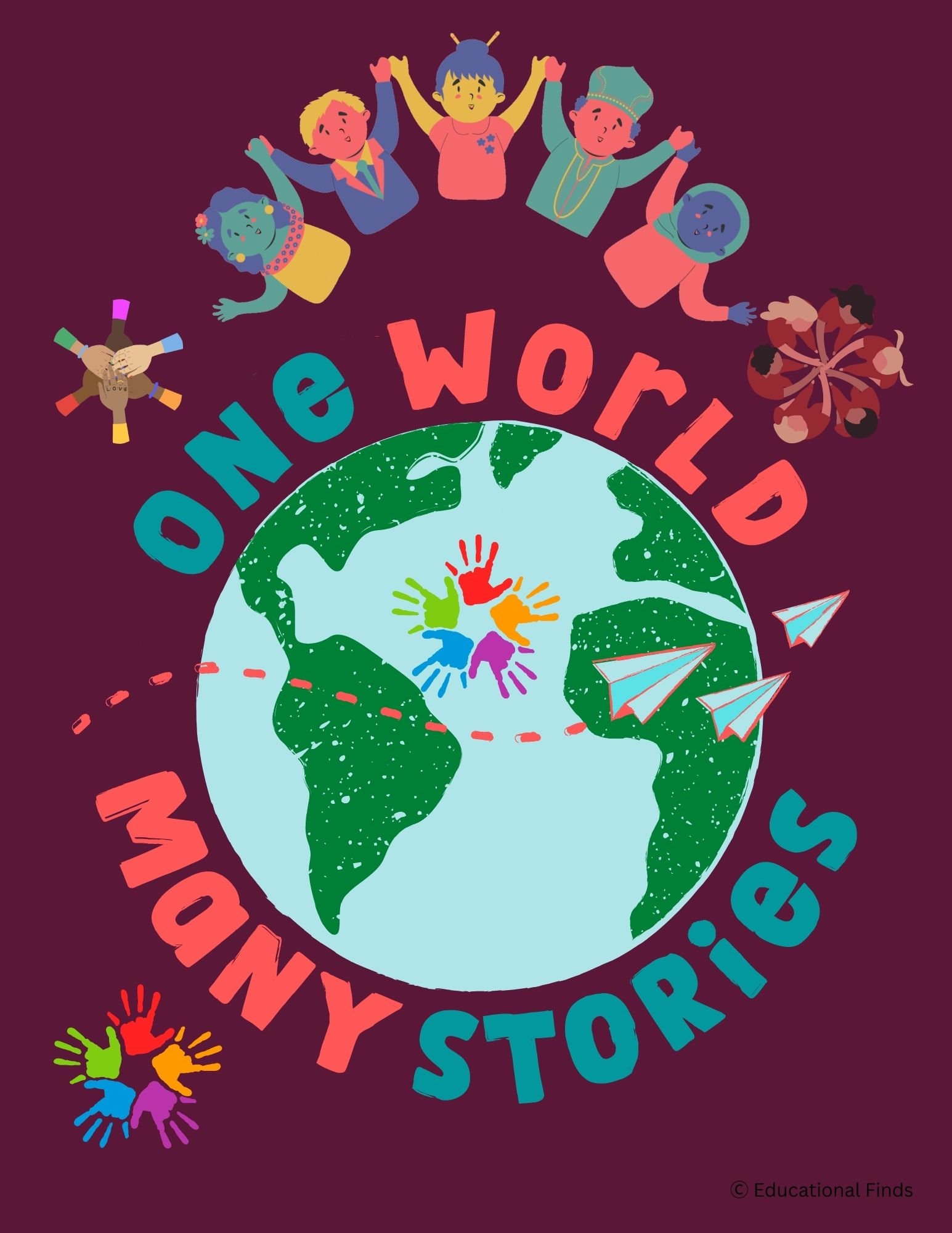 Diversity/multicultural Poster digital Poster - Etsy