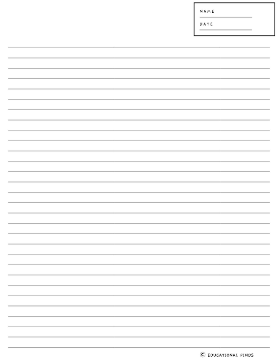 Lined paper deals