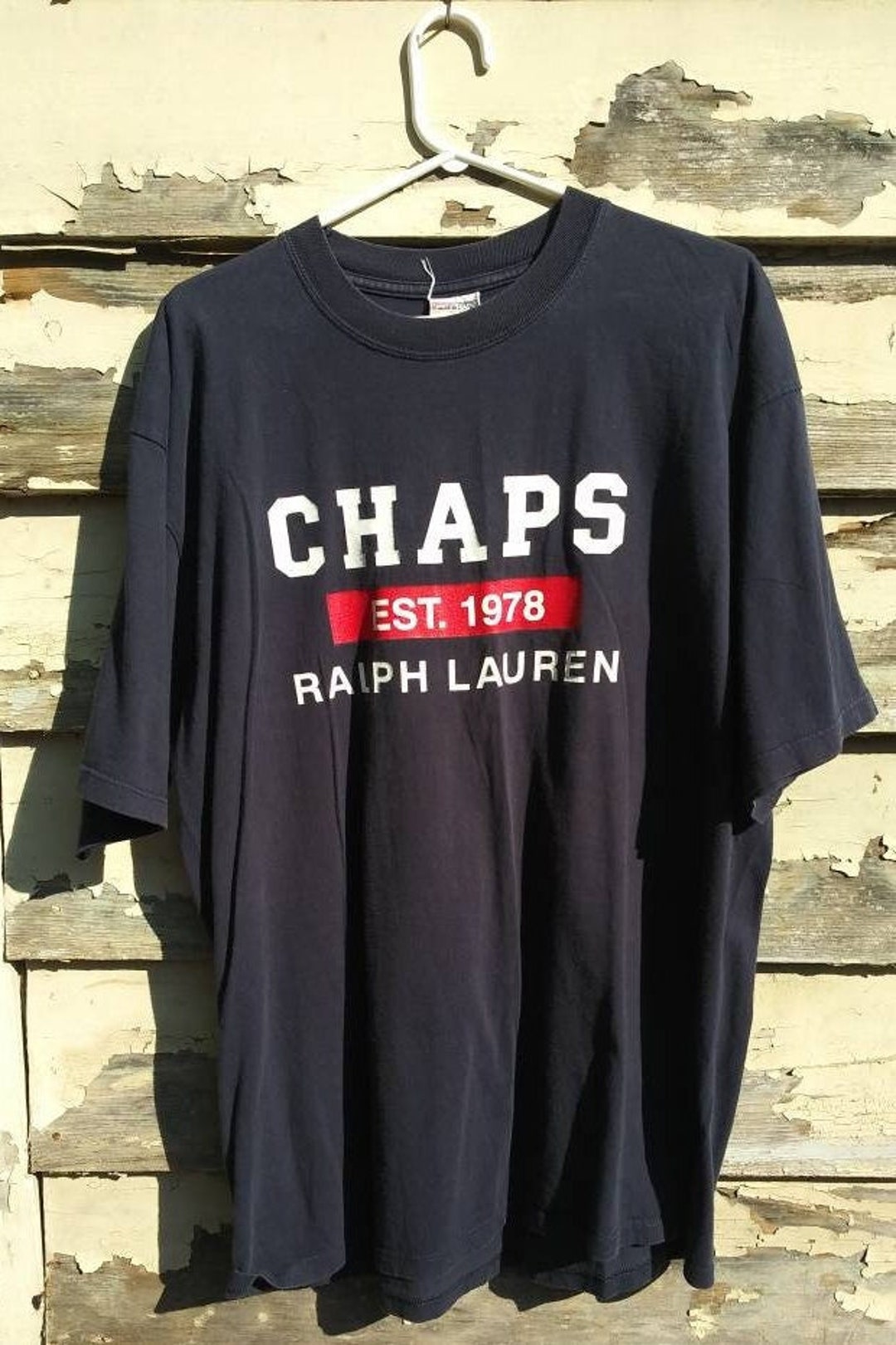 90'S Ralph Lauren CHAPS logo sweatshirt, men's M size, vintage / eaa429132