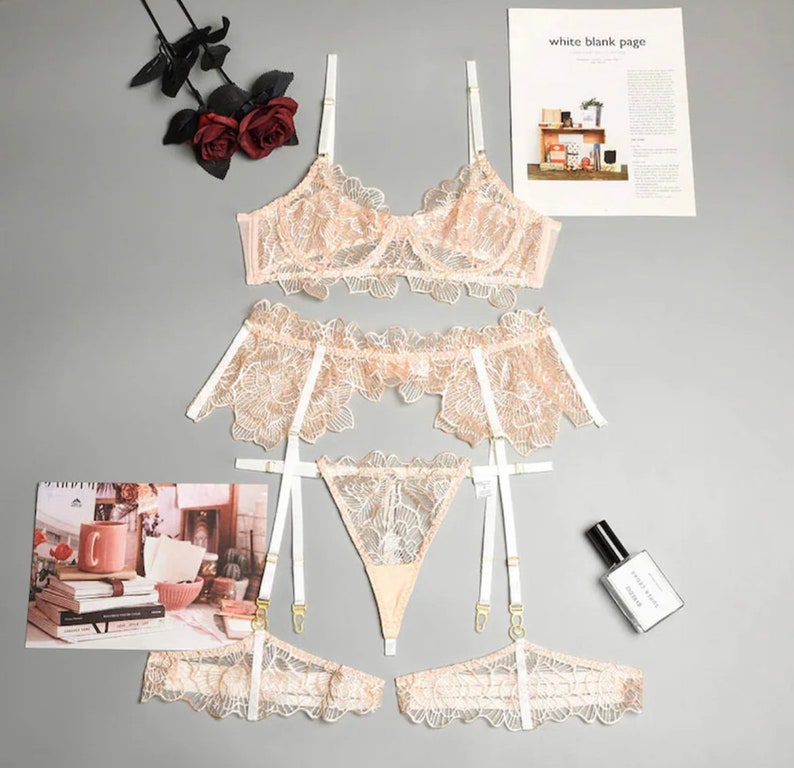 Light Blue Lingerie Set Wedding Lingerie Bridal Lingerie-blu | Etsy