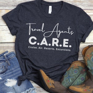 Travel Agents shirt - Cruise shirt - Air shirt - Resort shirt - Excursions shirt - Travel Advisor shirt - Travel shirt - Unisex T-Shirt