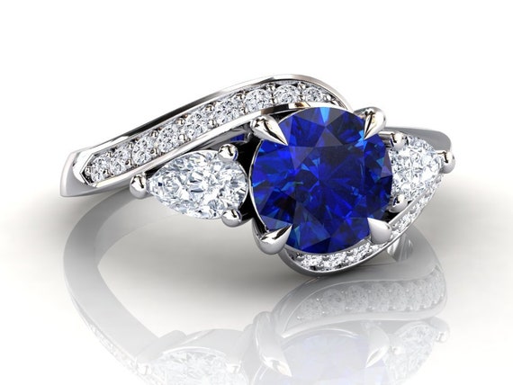 5 Carat Untreated Dark Teal Oval Sapphire Engagement Ring | Sapphire  engagement ring blue, Oval sapphire engagement ring, Engagement rings  sapphire