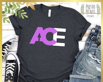 Asexual Shirt, Ace Shirt, Asexual Gift, Asexual Person, Ace Gift, Asexual Pride Shirt, LGBTI Shirt, LGBTI Gift, Premium Eco-Friendly Shirts