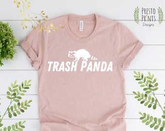 Trash Panda Shirt, Funny Raccoon Shirt, Wildlife Rescue Shirt, Animal Rescue Shirt, Raccoon Owner Gift, Raccoon Print, Premium Eco-Friendly