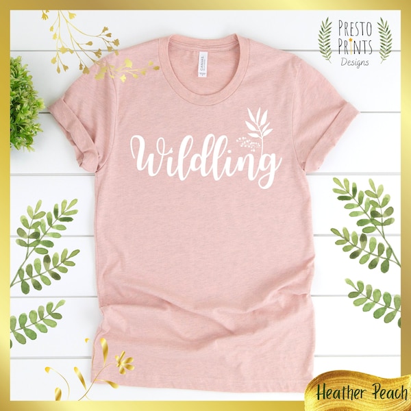 Wildling Shirt, Wildflower Shirt, Botanical Shirt, Wildflowers Shirt, Nature Lover Shirt, Flower Shirt, Premium Eco-Friendly T-Shirts