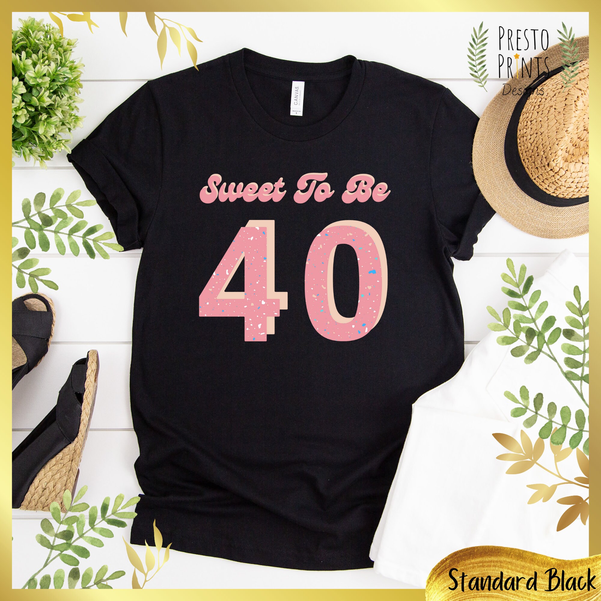 Turning 40 Shirt 40th Birthday Shirt 40th Birthday Gift Etsy