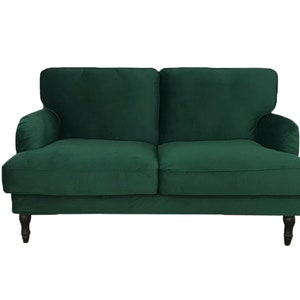 Custom Stocksund 2 seat sofa cover,total width 154cm/60.6 inches,custom cover fits Stocksund 2 seat sofa,more than 400 fabric options