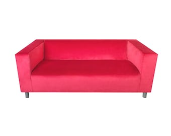 Sofa cover for  Klippan 4 seat sofa,width 250cm/43 inches,,Klippan cover,Custom Made Cover,cotton cover,polyester cover