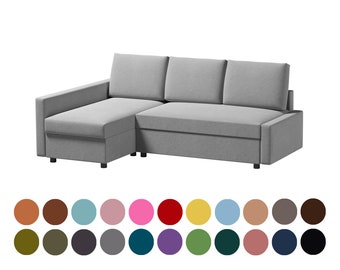 Custom Friheten corner sofa bed cover,Custom cover fits Friheten corner sofa bed,Multi color options,400+ fabric options,Friheten Slipcover